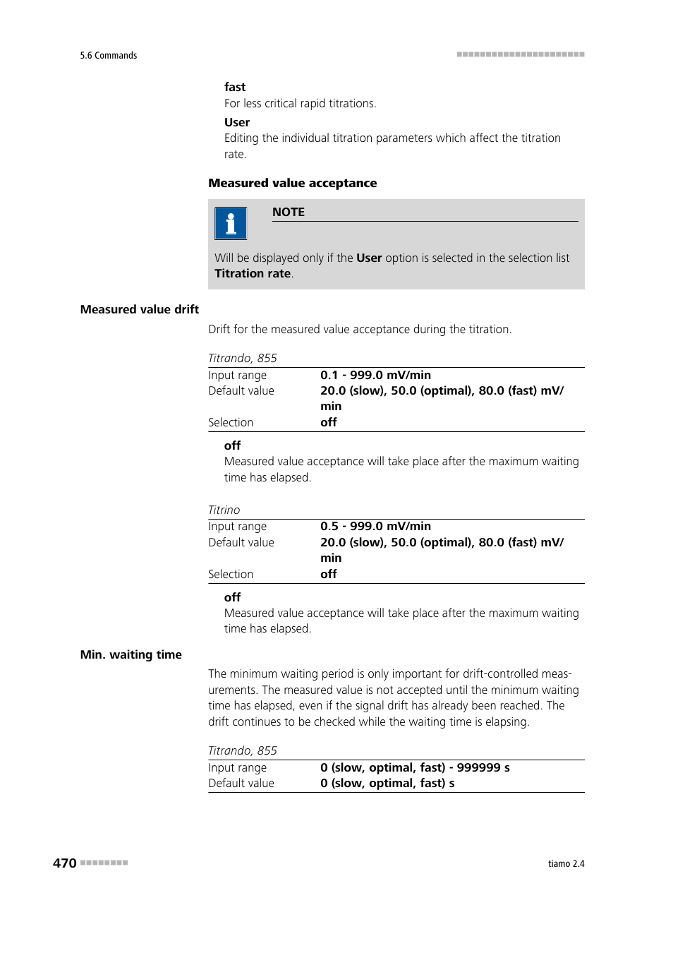 Metrohm tiamo 2.4 Manual User Manual | Page 486 / 1717