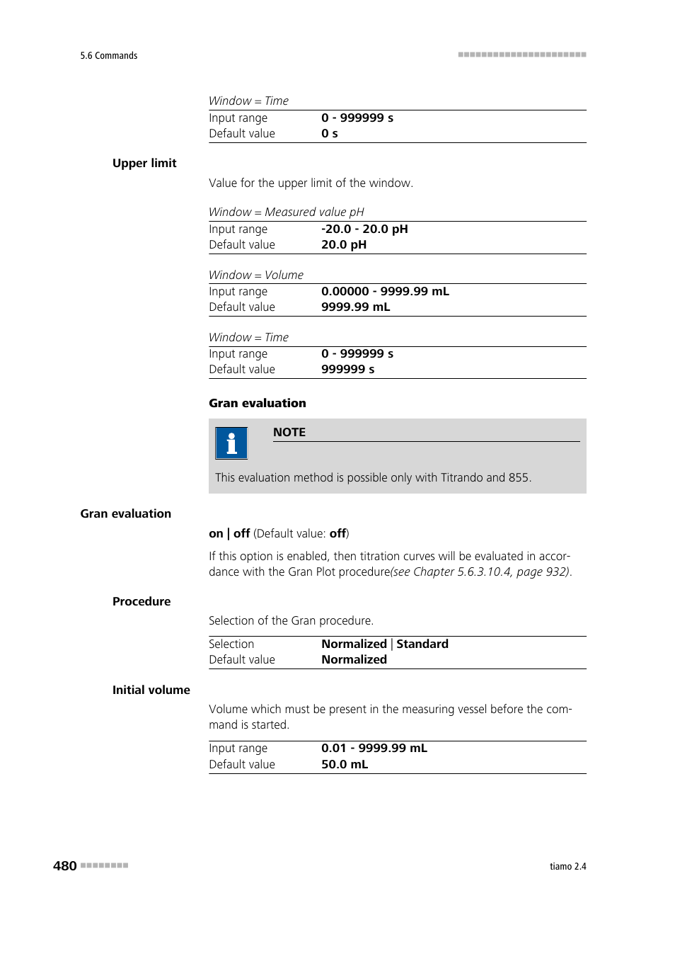 Metrohm tiamo 2.4 Manual User Manual | Page 496 / 1717