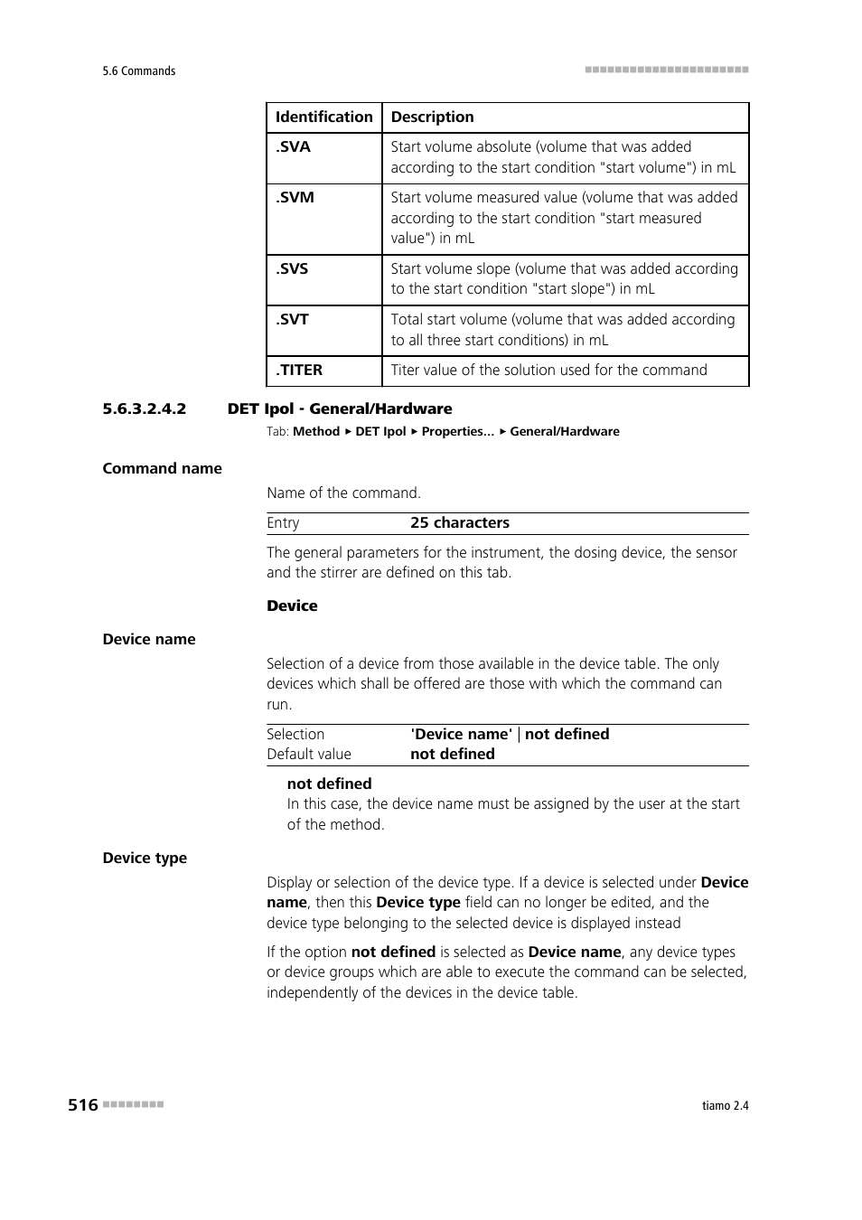 2 det ipol - general/hardware, General/hardware | Metrohm tiamo 2.4 Manual User Manual | Page 532 / 1717