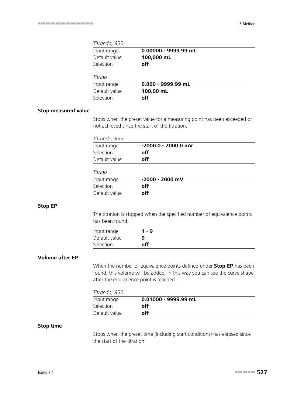 Metrohm tiamo 2.4 Manual User Manual | Page 543 / 1717
