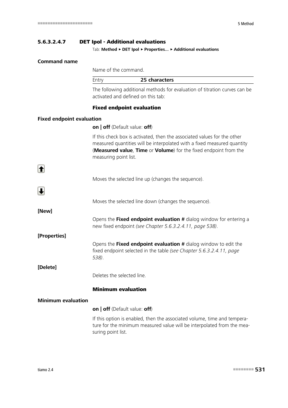 7 det ipol - additional evaluations | Metrohm tiamo 2.4 Manual User Manual | Page 547 / 1717