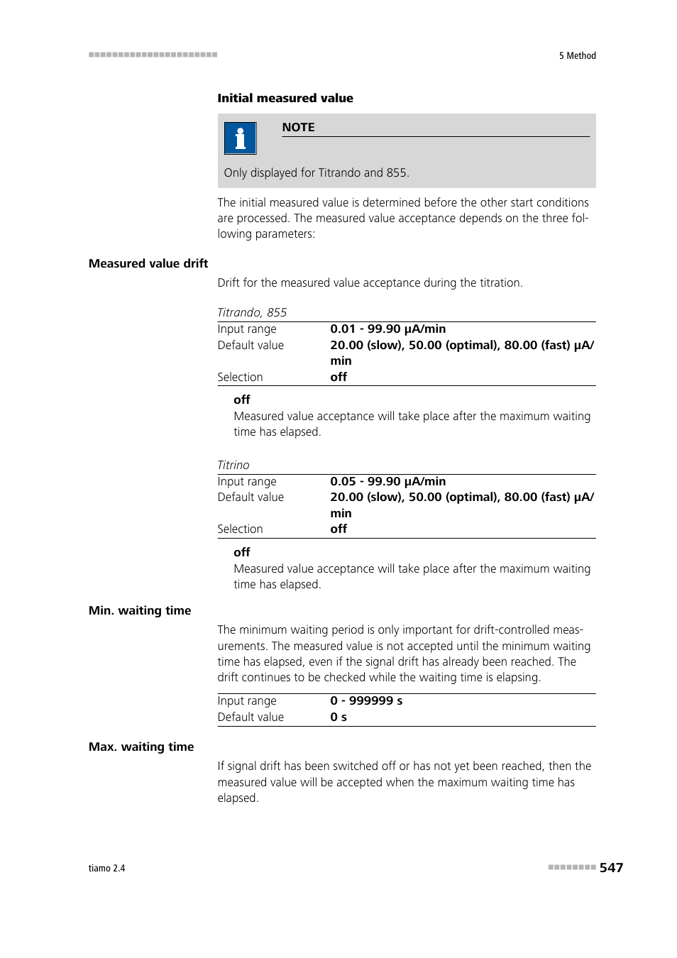 Metrohm tiamo 2.4 Manual User Manual | Page 563 / 1717