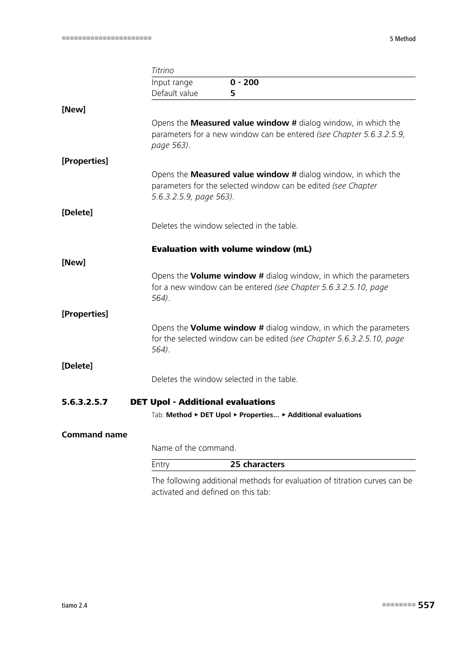 7 det upol - additional evaluations | Metrohm tiamo 2.4 Manual User Manual | Page 573 / 1717