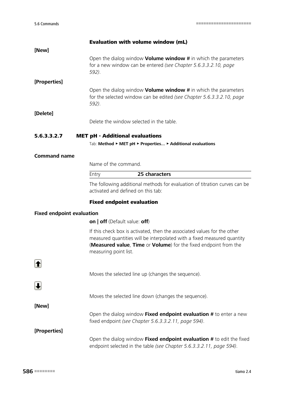 7 met ph - additional evaluations, Additional evaluations | Metrohm tiamo 2.4 Manual User Manual | Page 602 / 1717