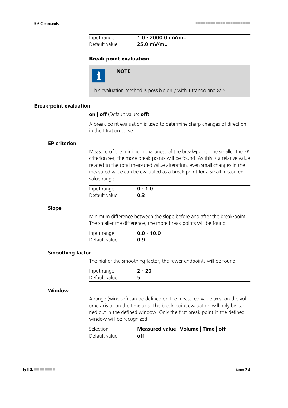 Metrohm tiamo 2.4 Manual User Manual | Page 630 / 1717