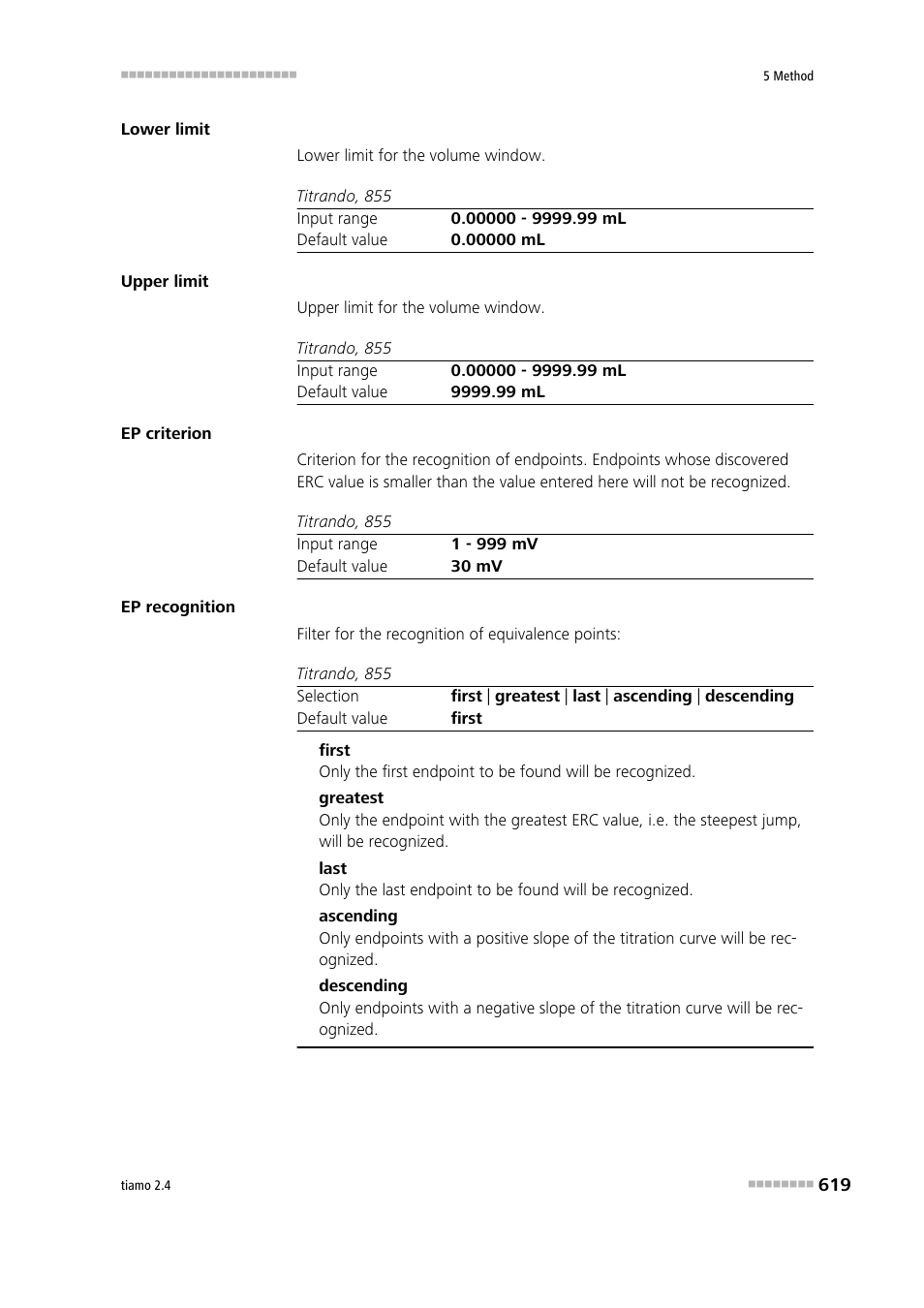 Metrohm tiamo 2.4 Manual User Manual | Page 635 / 1717