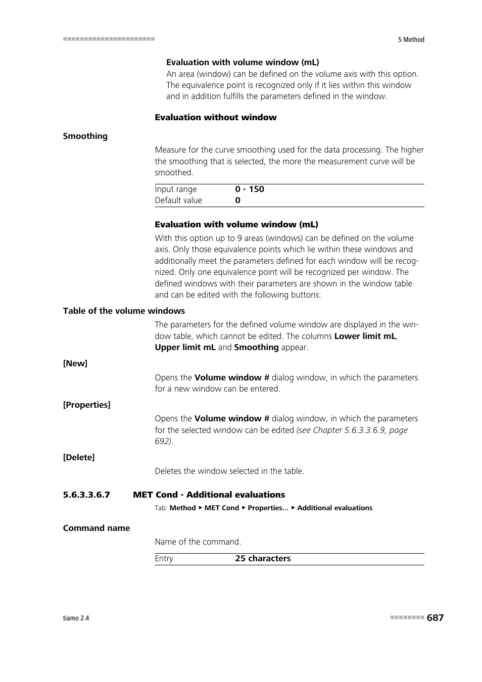 7 met cond - additional evaluations, Additional evaluations | Metrohm tiamo 2.4 Manual User Manual | Page 703 / 1717