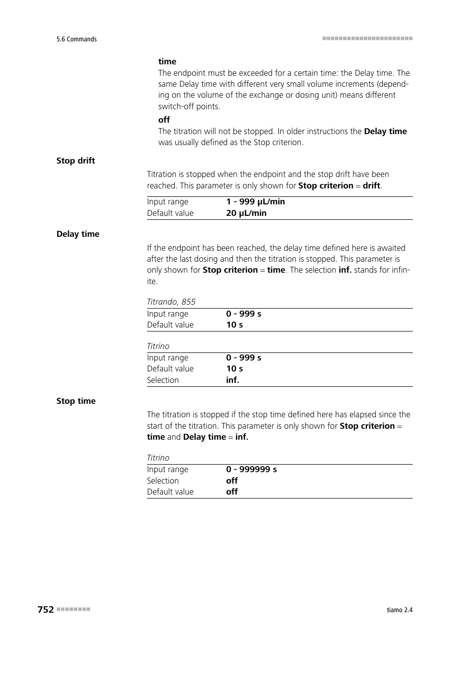 Metrohm tiamo 2.4 Manual User Manual | Page 768 / 1717