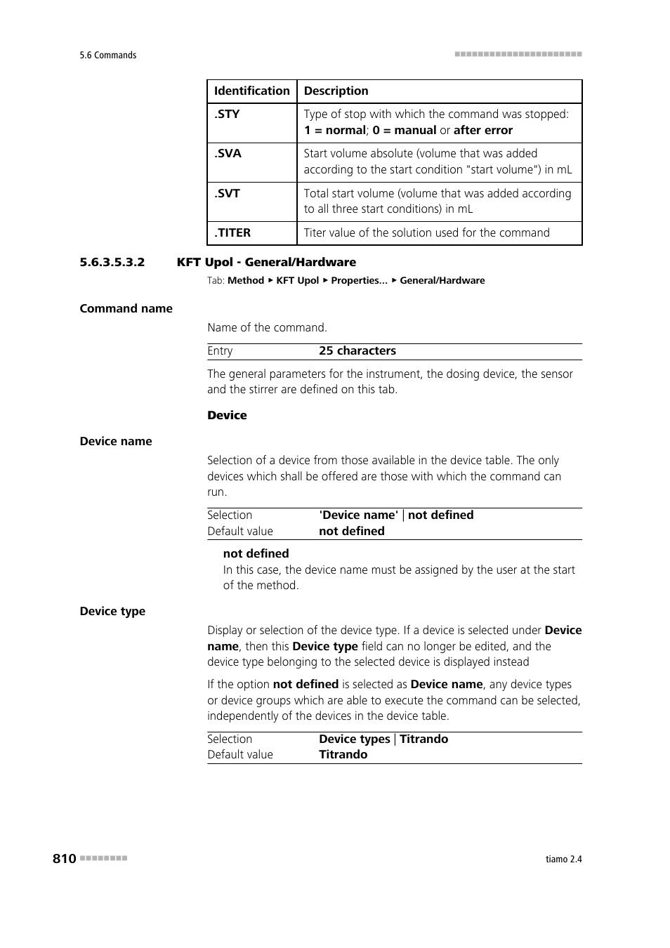 2 kft upol - general/hardware, General/hardware | Metrohm tiamo 2.4 Manual User Manual | Page 826 / 1717