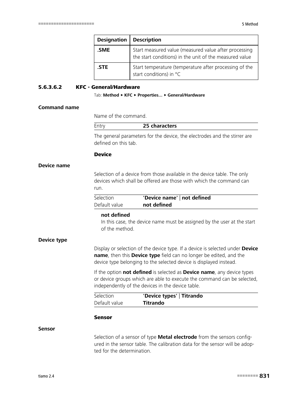 2 kfc - general/hardware, General/hardware | Metrohm tiamo 2.4 Manual User Manual | Page 847 / 1717