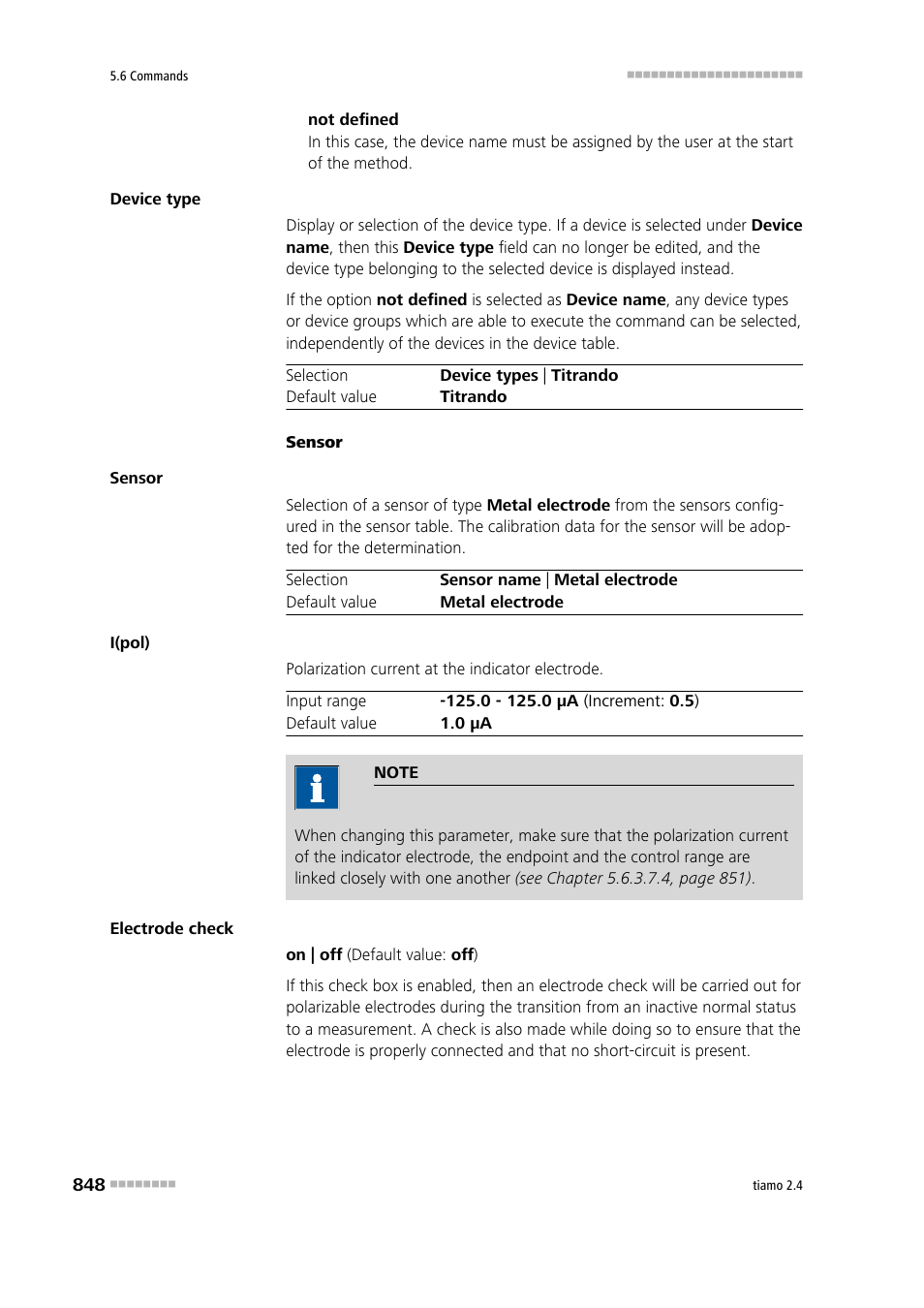 Metrohm tiamo 2.4 Manual User Manual | Page 864 / 1717