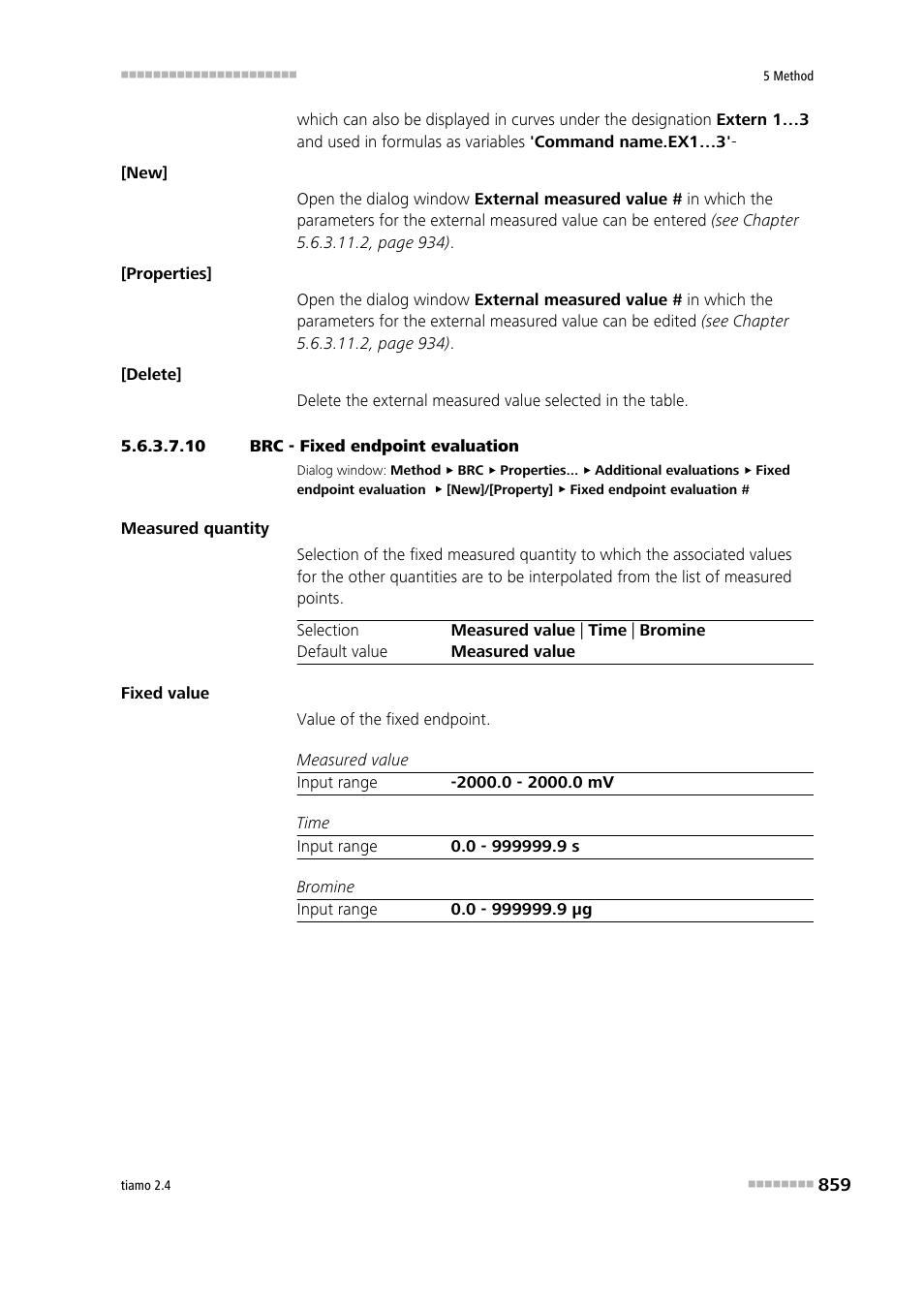 10 brc - fixed endpoint evaluation | Metrohm tiamo 2.4 Manual User Manual | Page 875 / 1717