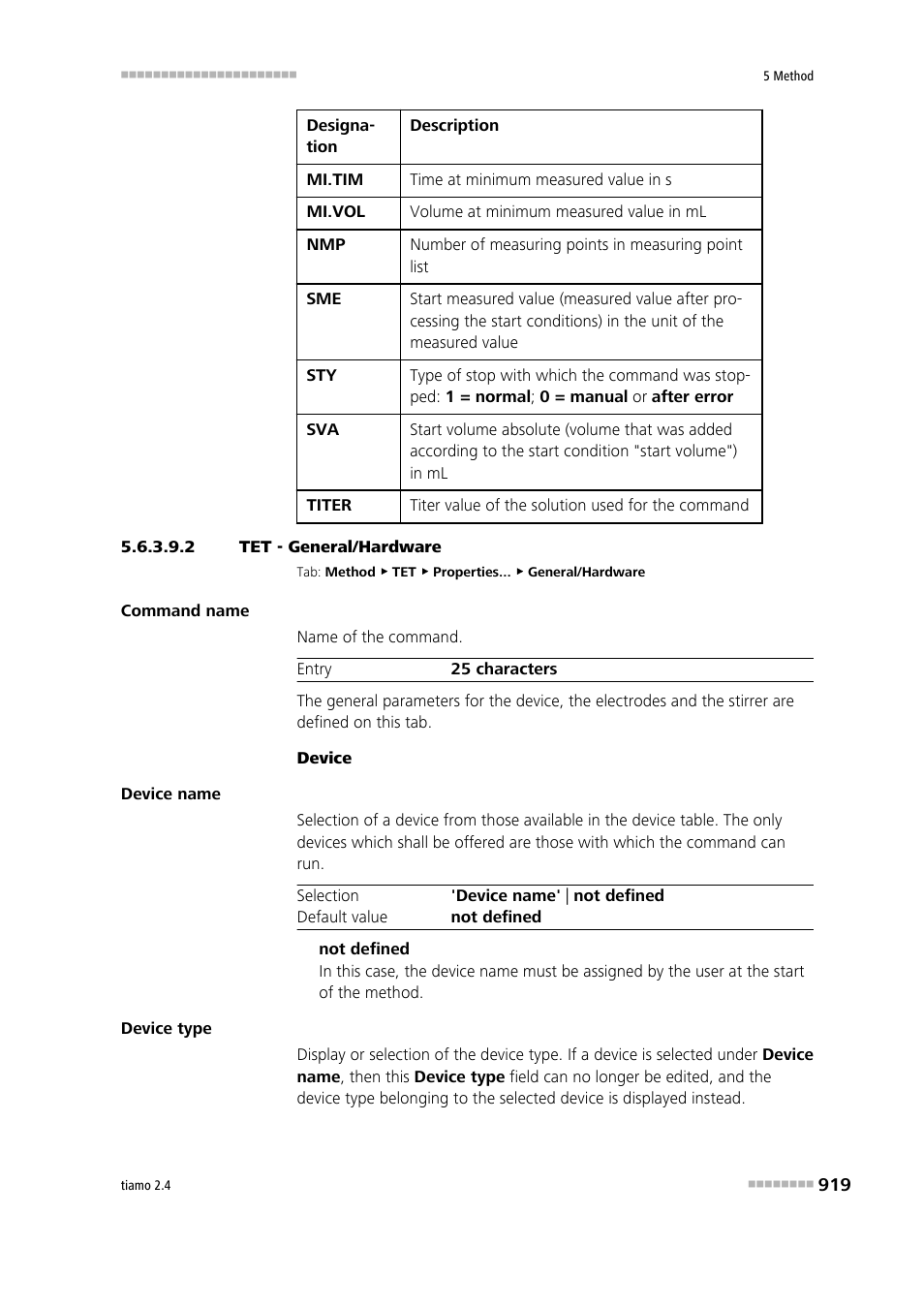 2 tet - general/hardware, General/hardware | Metrohm tiamo 2.4 Manual User Manual | Page 935 / 1717