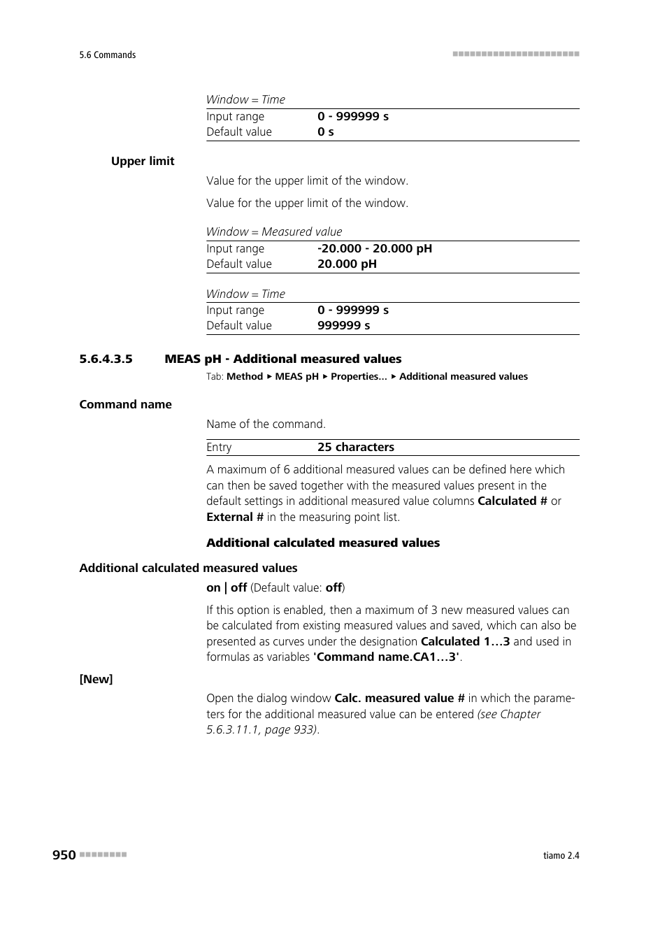 5 meas ph - additional measured values | Metrohm tiamo 2.4 Manual User Manual | Page 966 / 1717