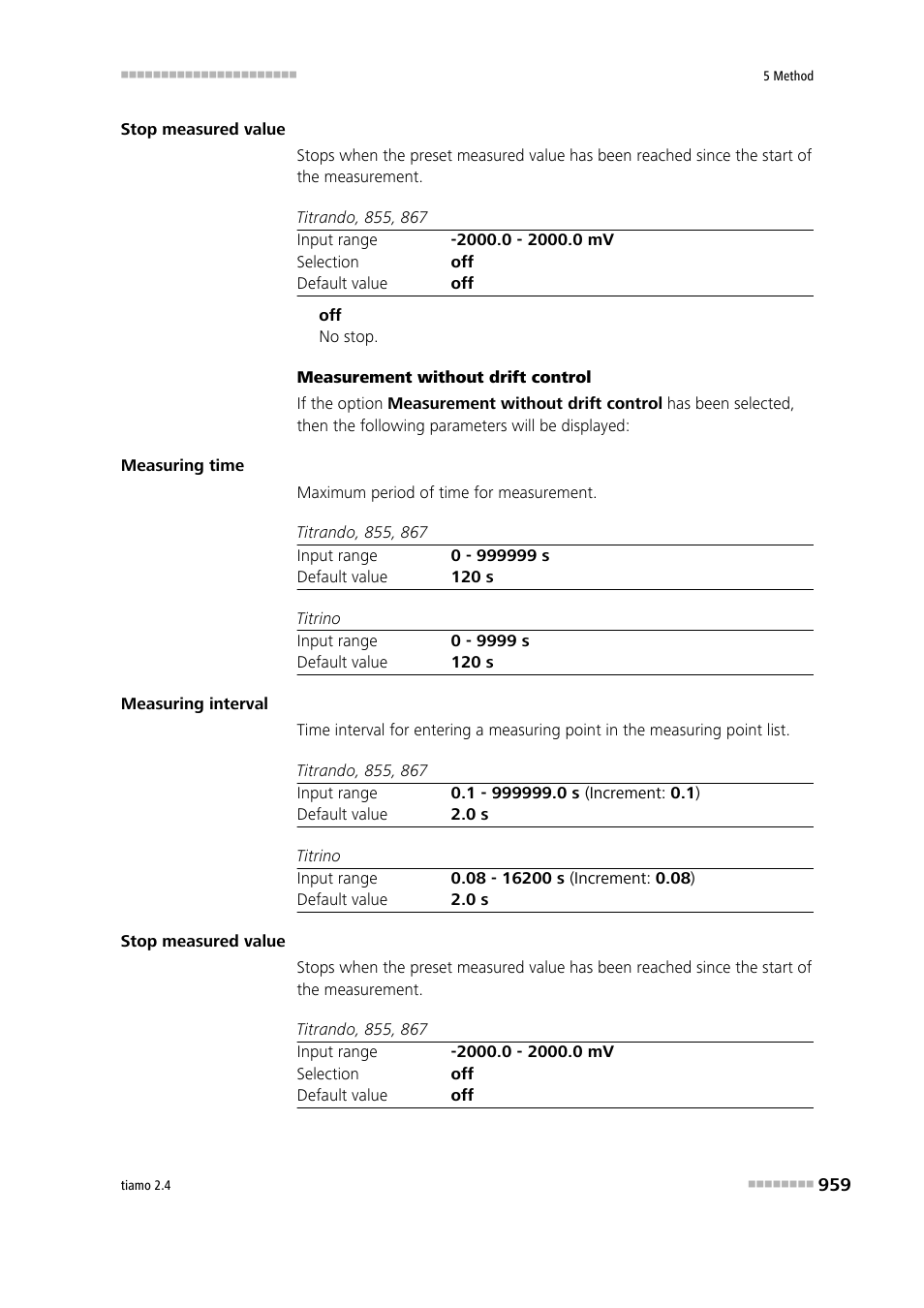 Metrohm tiamo 2.4 Manual User Manual | Page 975 / 1717