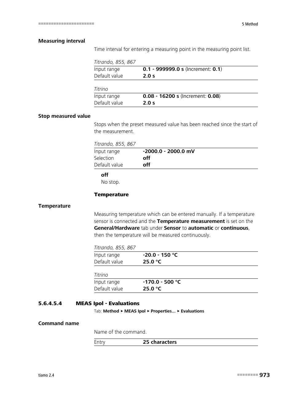 4 meas ipol - evaluations | Metrohm tiamo 2.4 Manual User Manual | Page 989 / 1717