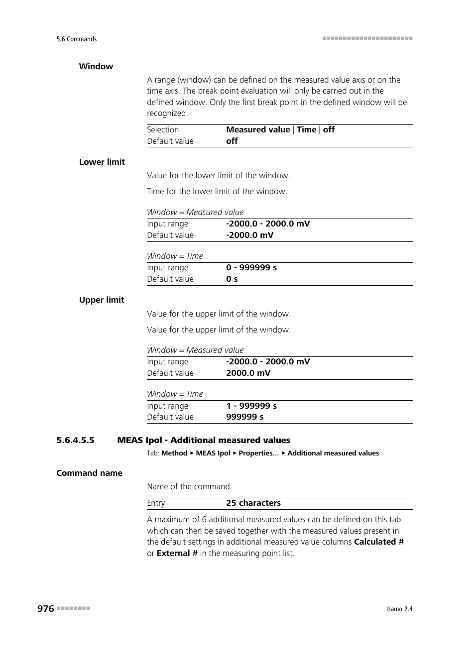 5 meas ipol - additional measured values | Metrohm tiamo 2.4 Manual User Manual | Page 992 / 1717