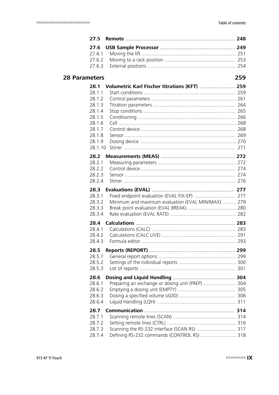 Metrohm 915 KF Ti-Touch User Manual | Page 11 / 382