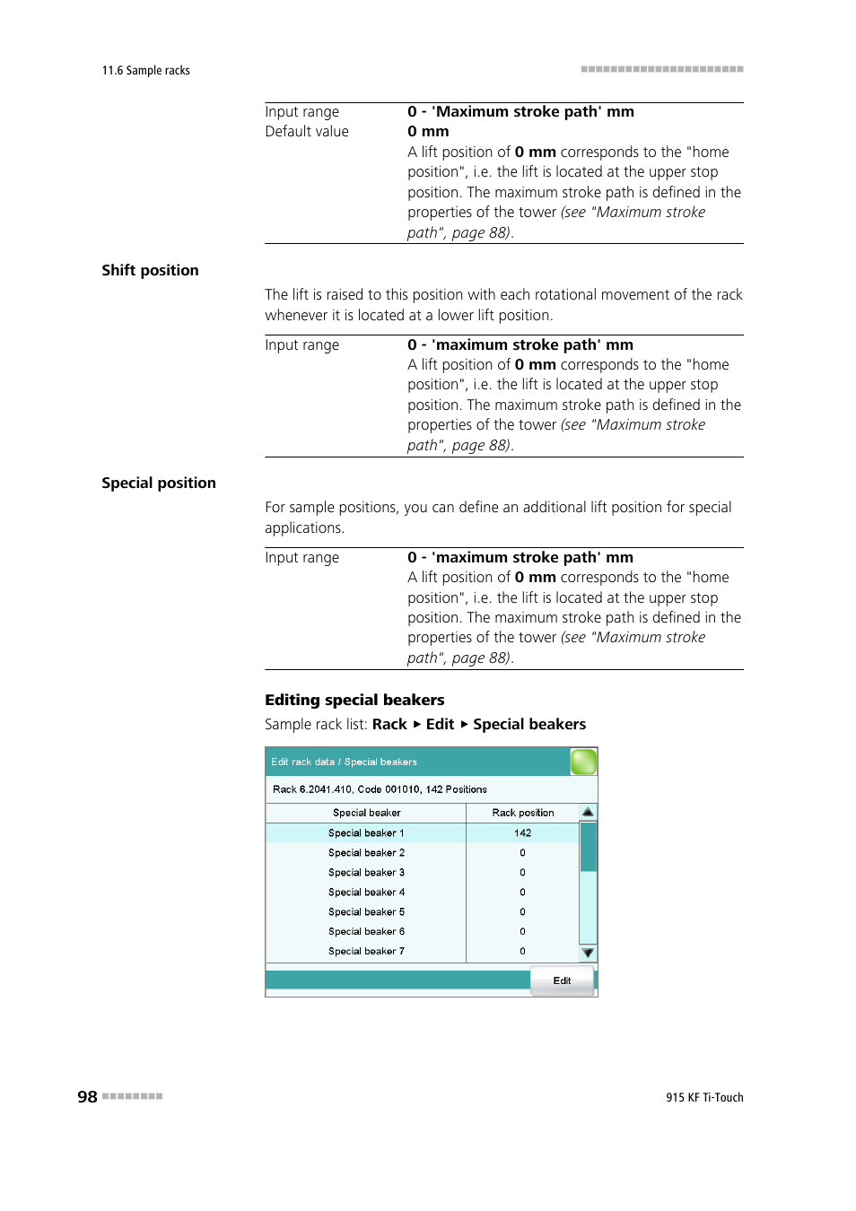 Metrohm 915 KF Ti-Touch User Manual | Page 112 / 382