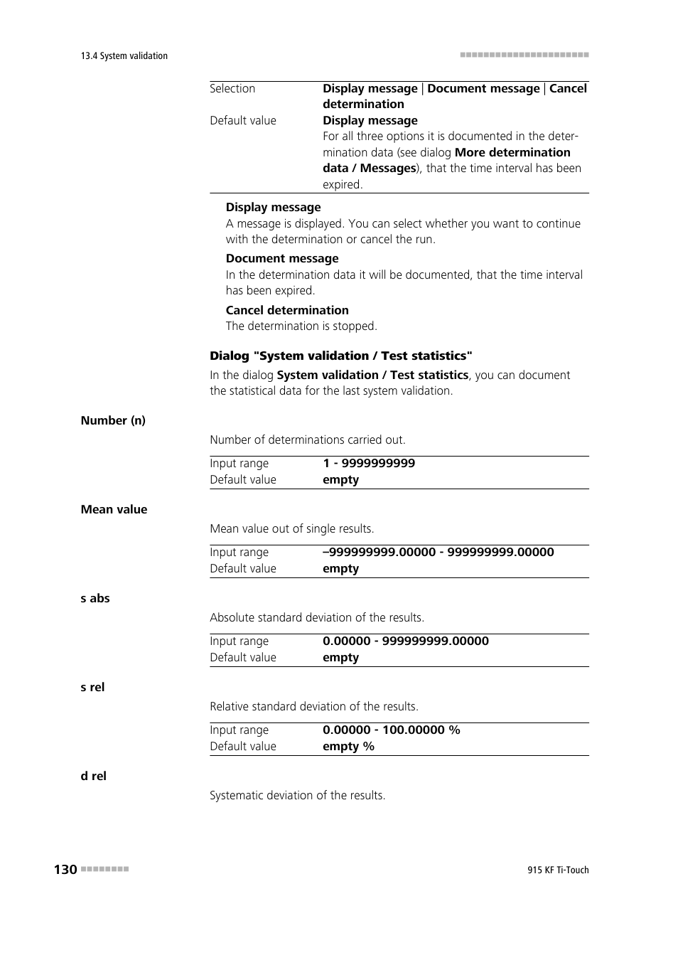 Metrohm 915 KF Ti-Touch User Manual | Page 144 / 382