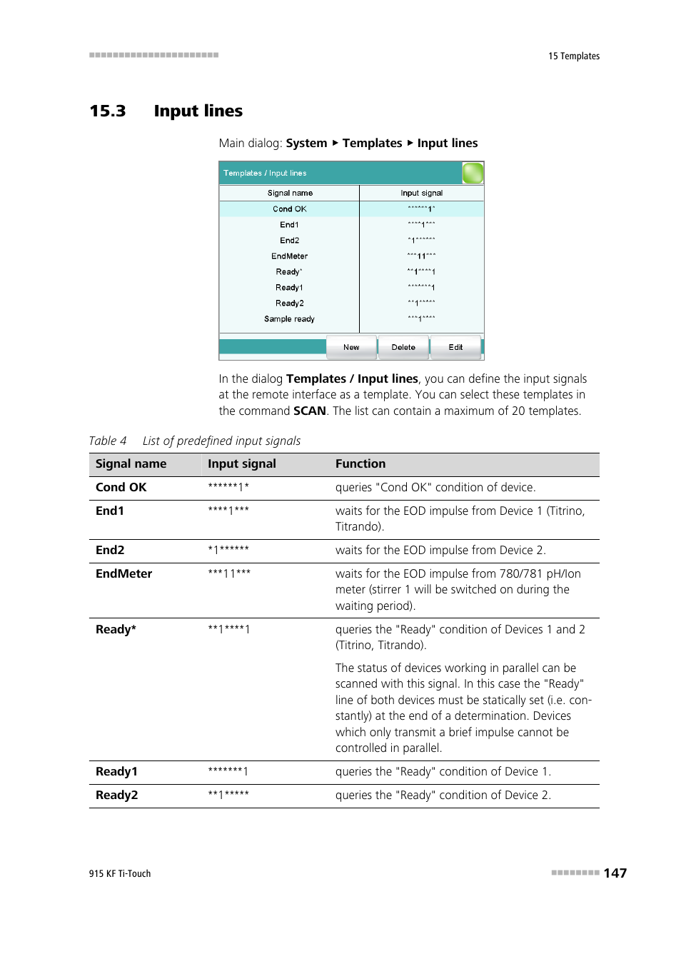 3 input lines | Metrohm 915 KF Ti-Touch User Manual | Page 161 / 382