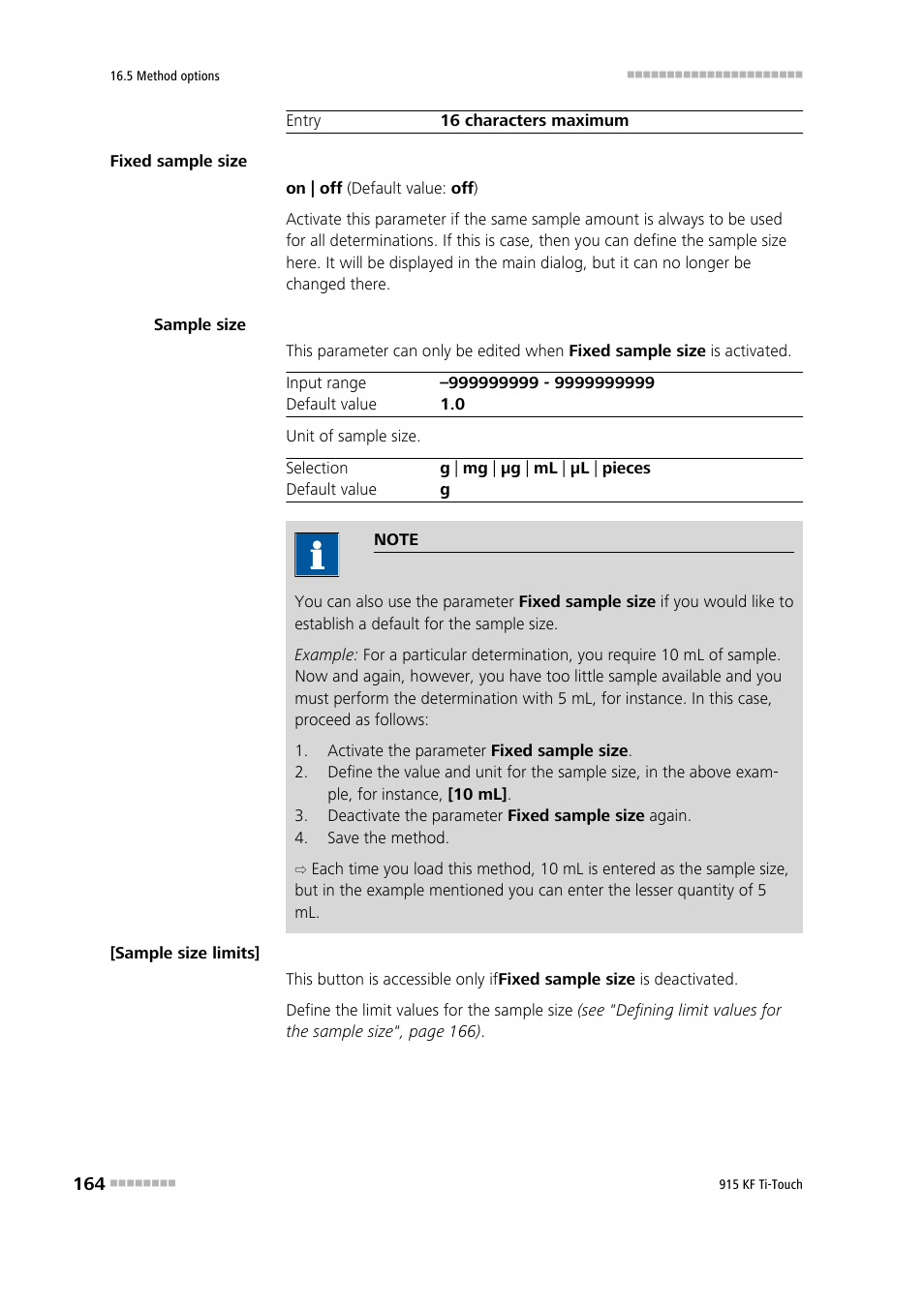 Metrohm 915 KF Ti-Touch User Manual | Page 178 / 382