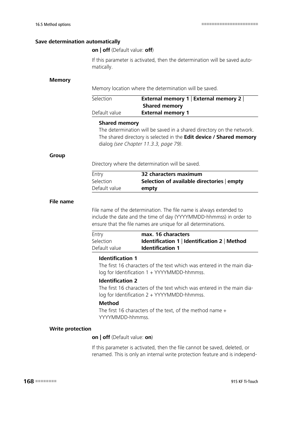 Metrohm 915 KF Ti-Touch User Manual | Page 182 / 382