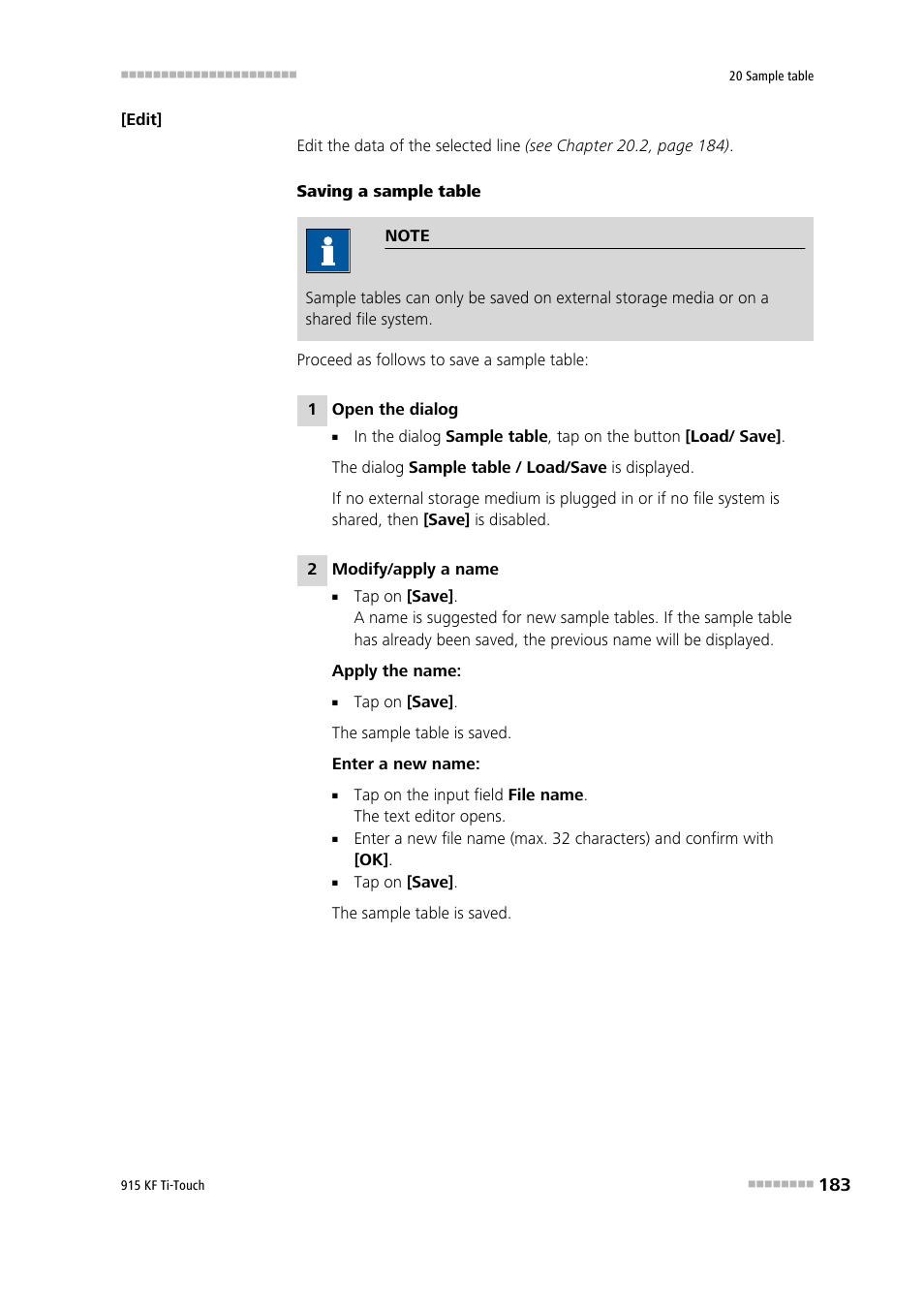 Metrohm 915 KF Ti-Touch User Manual | Page 197 / 382