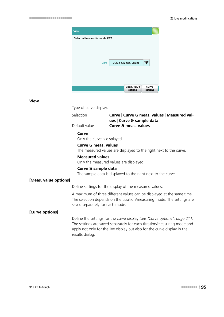 Metrohm 915 KF Ti-Touch User Manual | Page 209 / 382