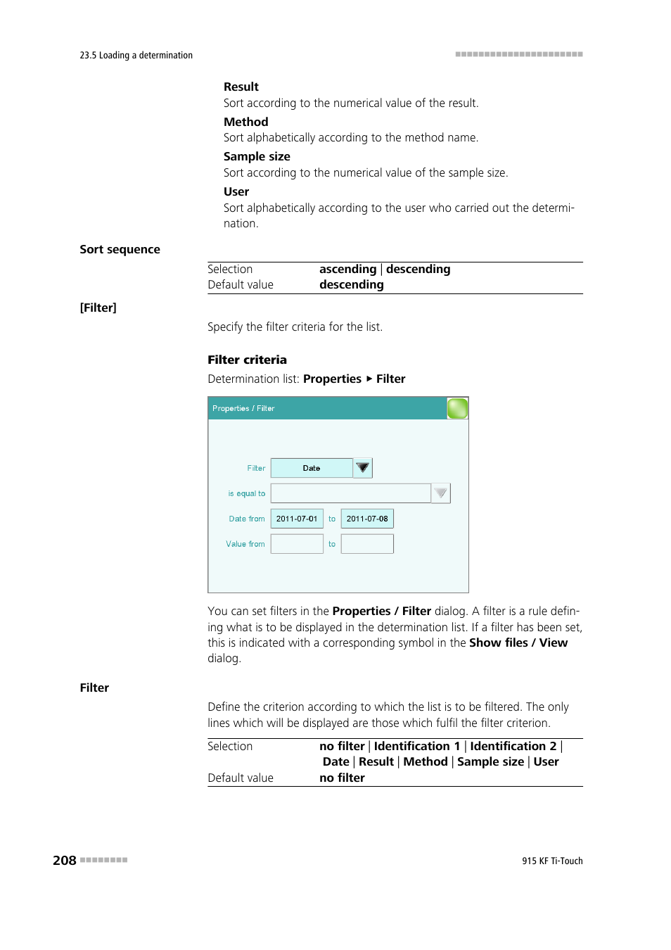 Metrohm 915 KF Ti-Touch User Manual | Page 222 / 382