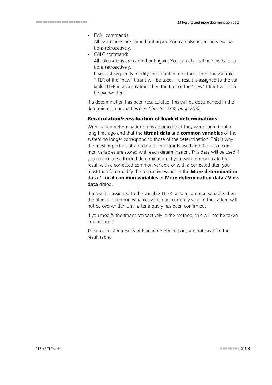 Metrohm 915 KF Ti-Touch User Manual | Page 227 / 382