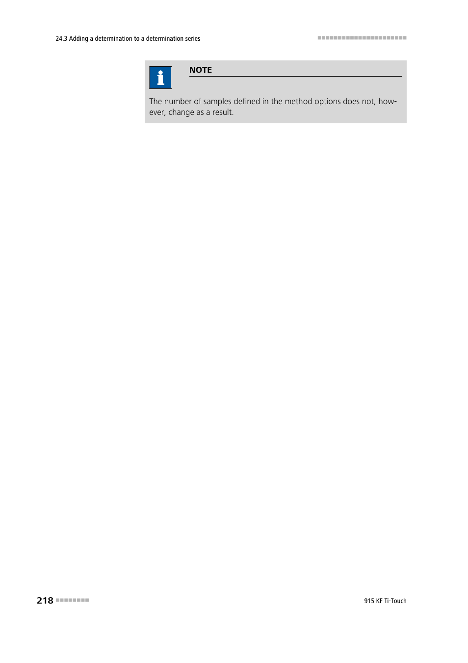 Metrohm 915 KF Ti-Touch User Manual | Page 232 / 382
