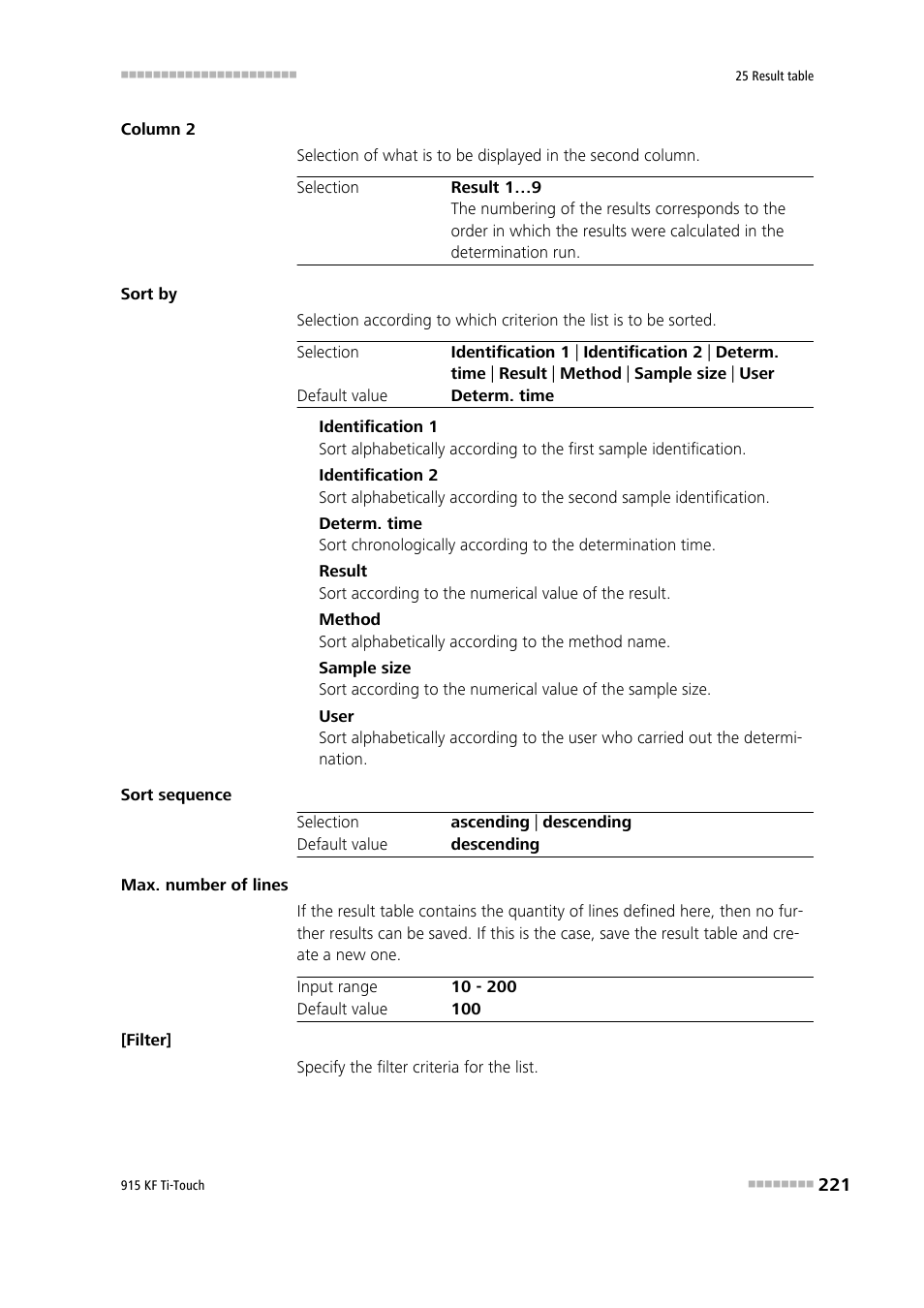 Metrohm 915 KF Ti-Touch User Manual | Page 235 / 382