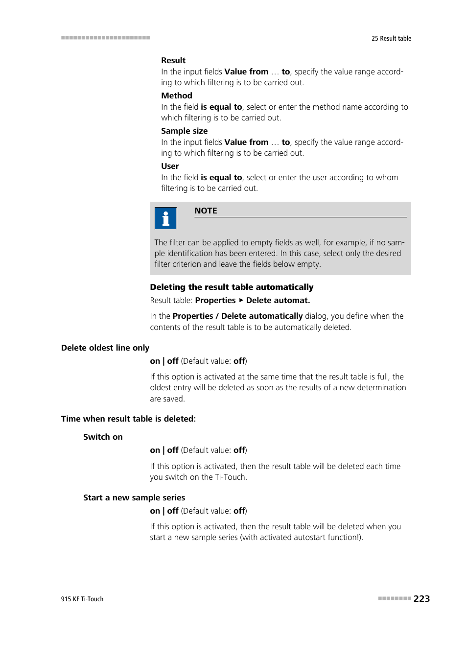 Metrohm 915 KF Ti-Touch User Manual | Page 237 / 382