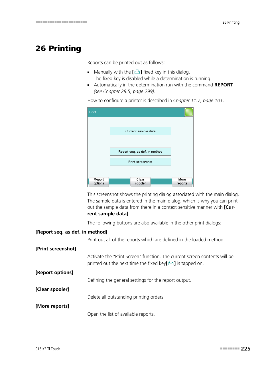 26 printing | Metrohm 915 KF Ti-Touch User Manual | Page 239 / 382