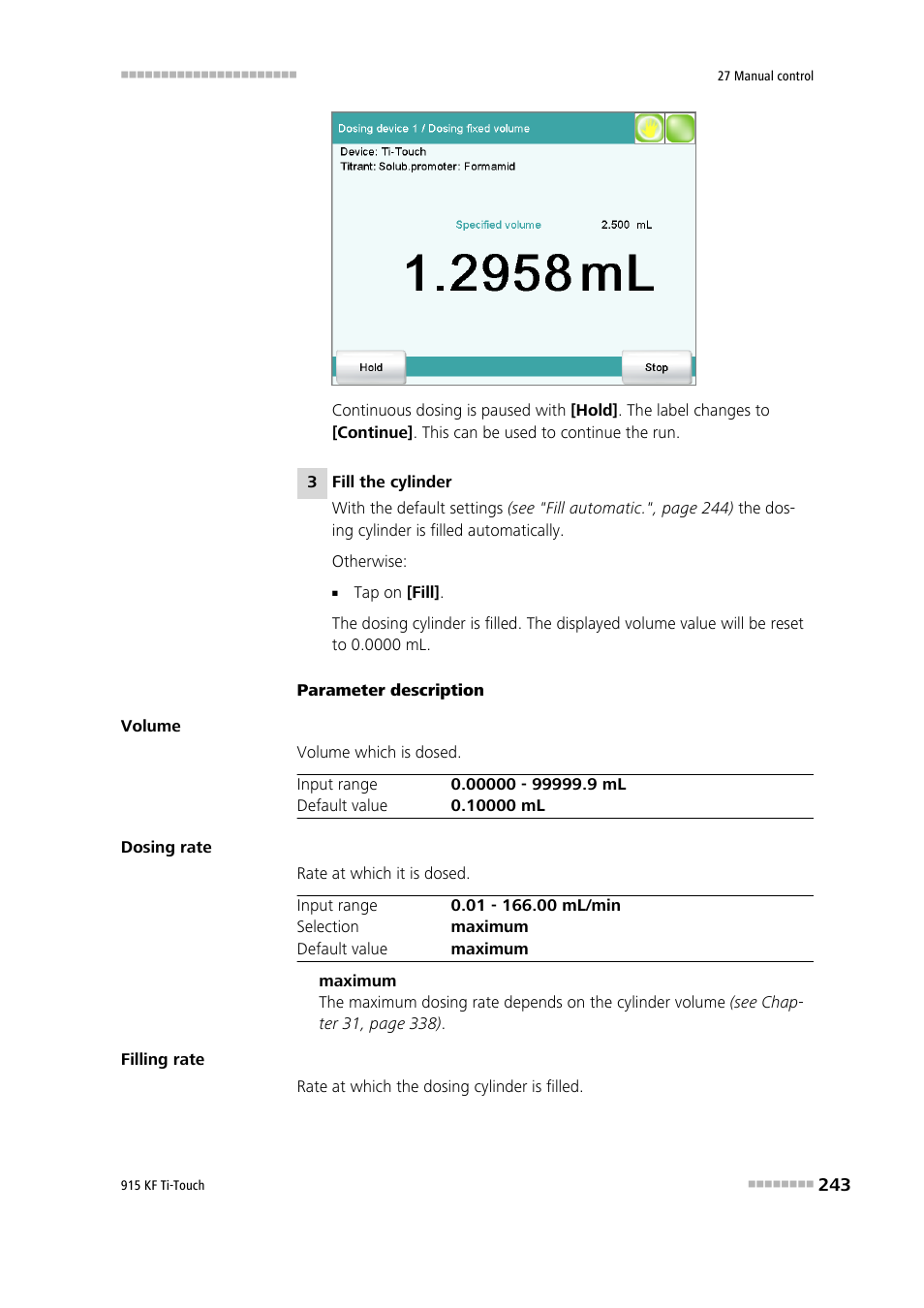 Metrohm 915 KF Ti-Touch User Manual | Page 257 / 382