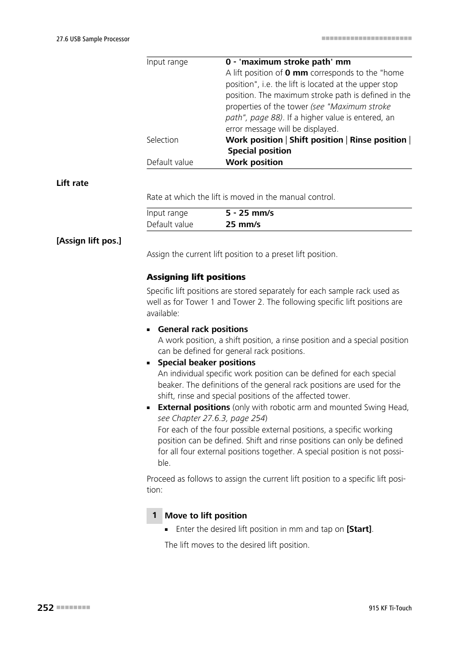 Metrohm 915 KF Ti-Touch User Manual | Page 266 / 382