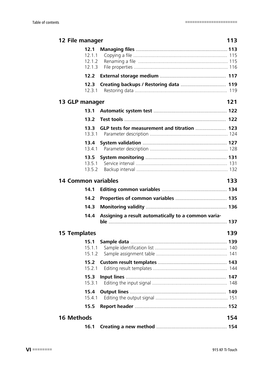 Metrohm 915 KF Ti-Touch User Manual | Page 8 / 382