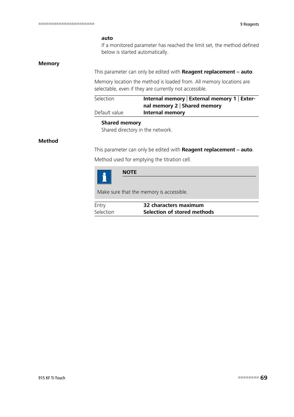Metrohm 915 KF Ti-Touch User Manual | Page 83 / 382