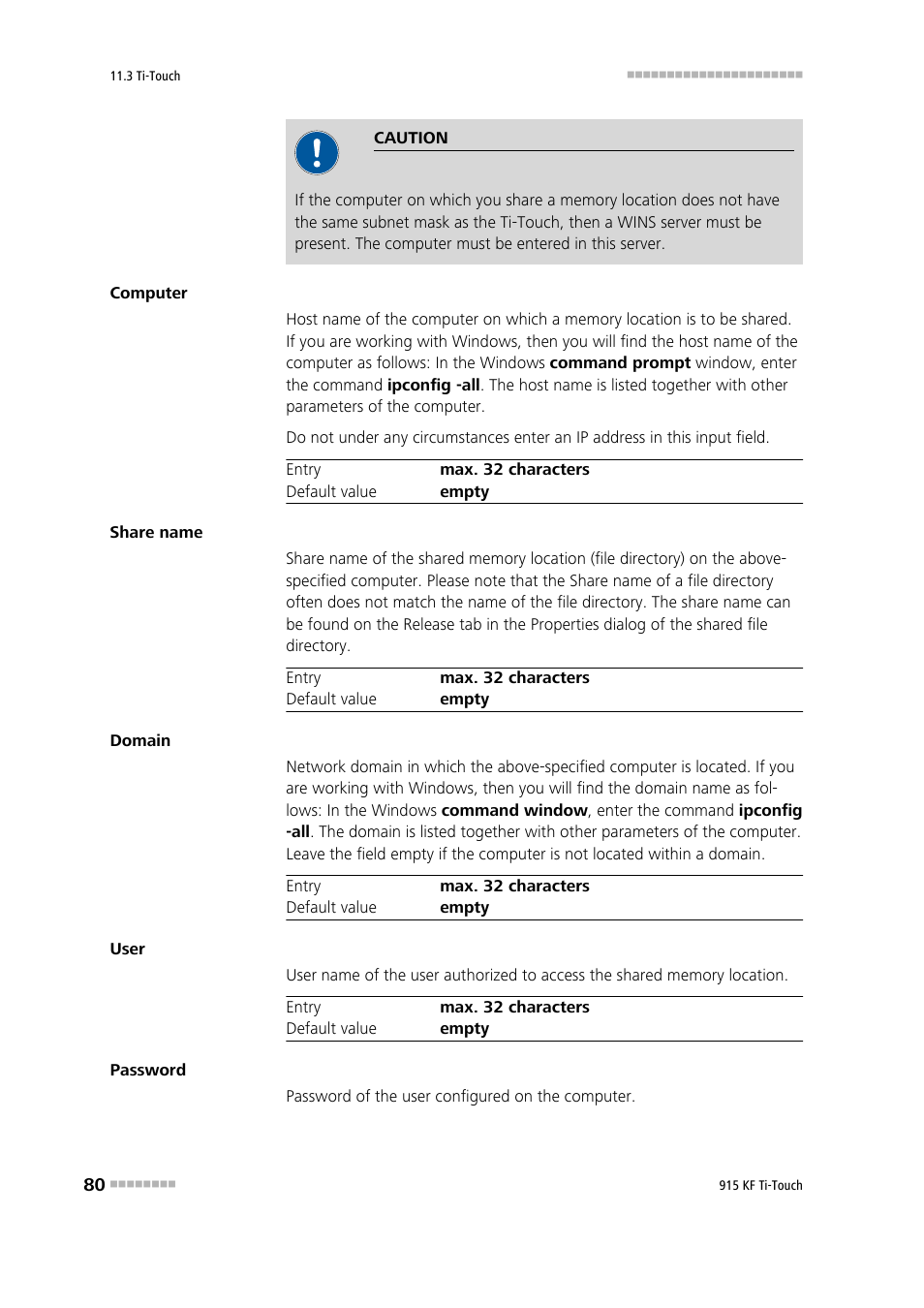 Metrohm 915 KF Ti-Touch User Manual | Page 94 / 382