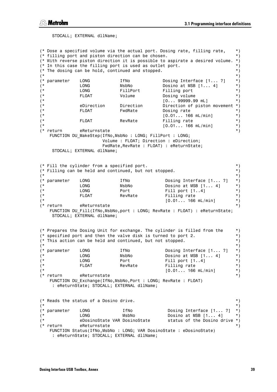 Metrohm 846 Driver Toolbox User Manual | Page 43 / 53