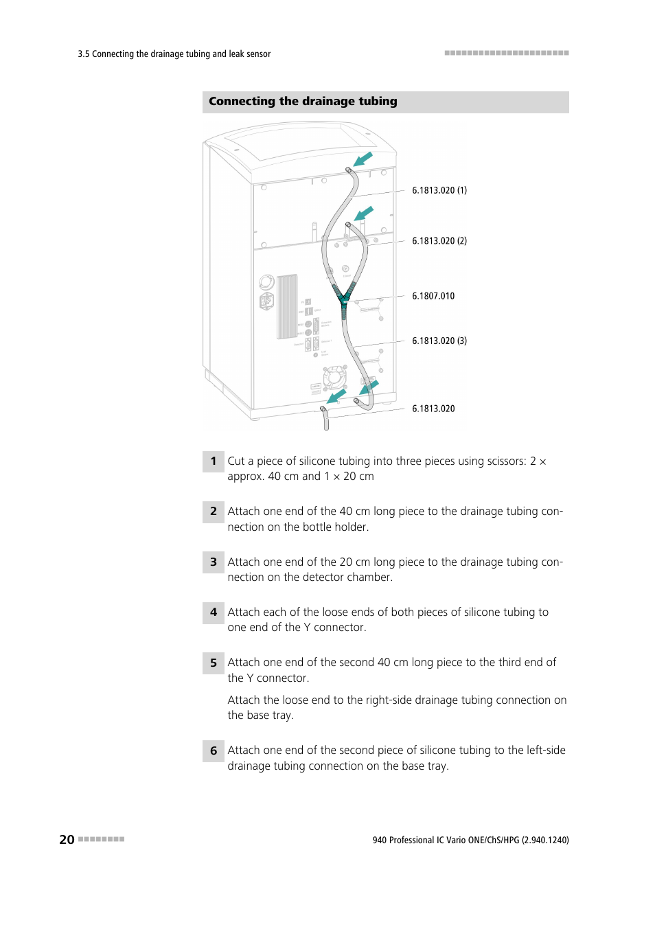Metrohm 940 Professional IC Vario ONE/ChS/HPG User Manual | Page 28 / 112