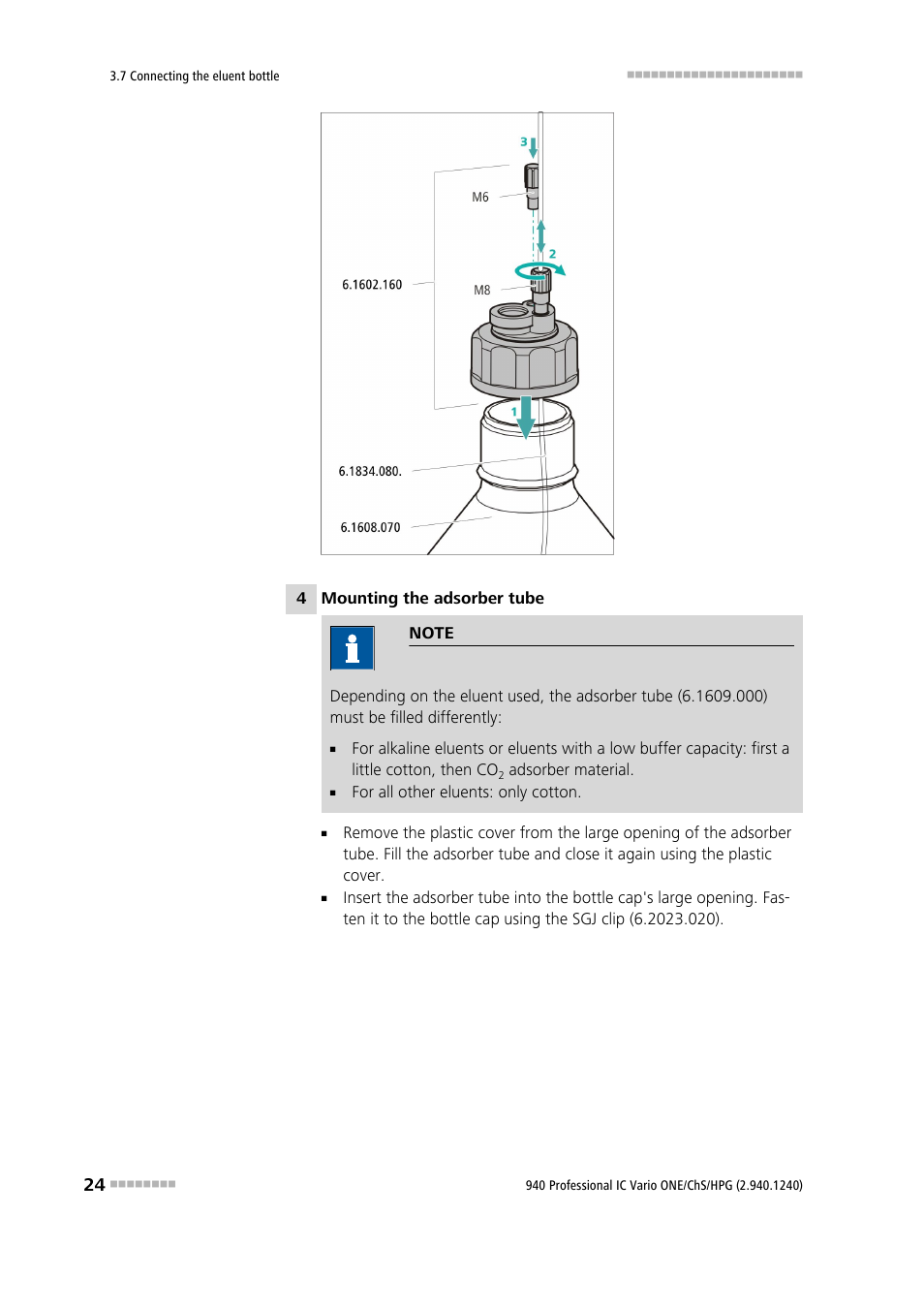 Metrohm 940 Professional IC Vario ONE/ChS/HPG User Manual | Page 32 / 112