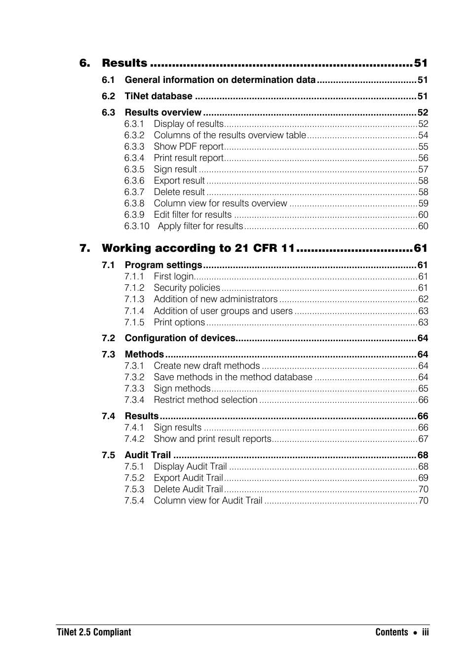 Metrohm TiNet 2.5 User Manual | Page 5 / 80