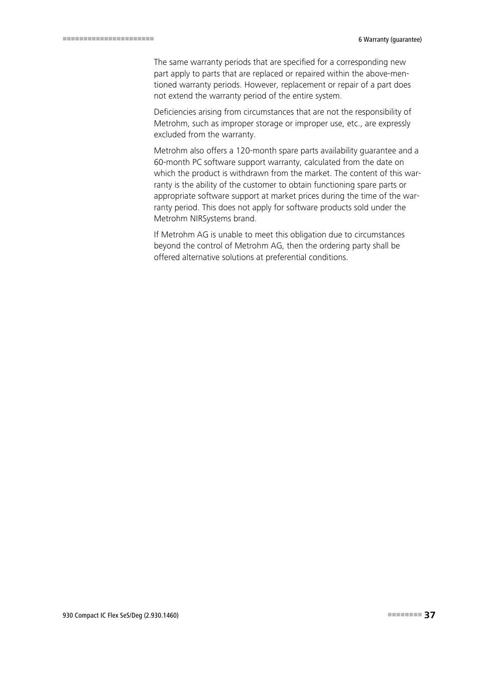 Metrohm 930 Compact IC Flex SeS/Deg User Manual | Page 45 / 48