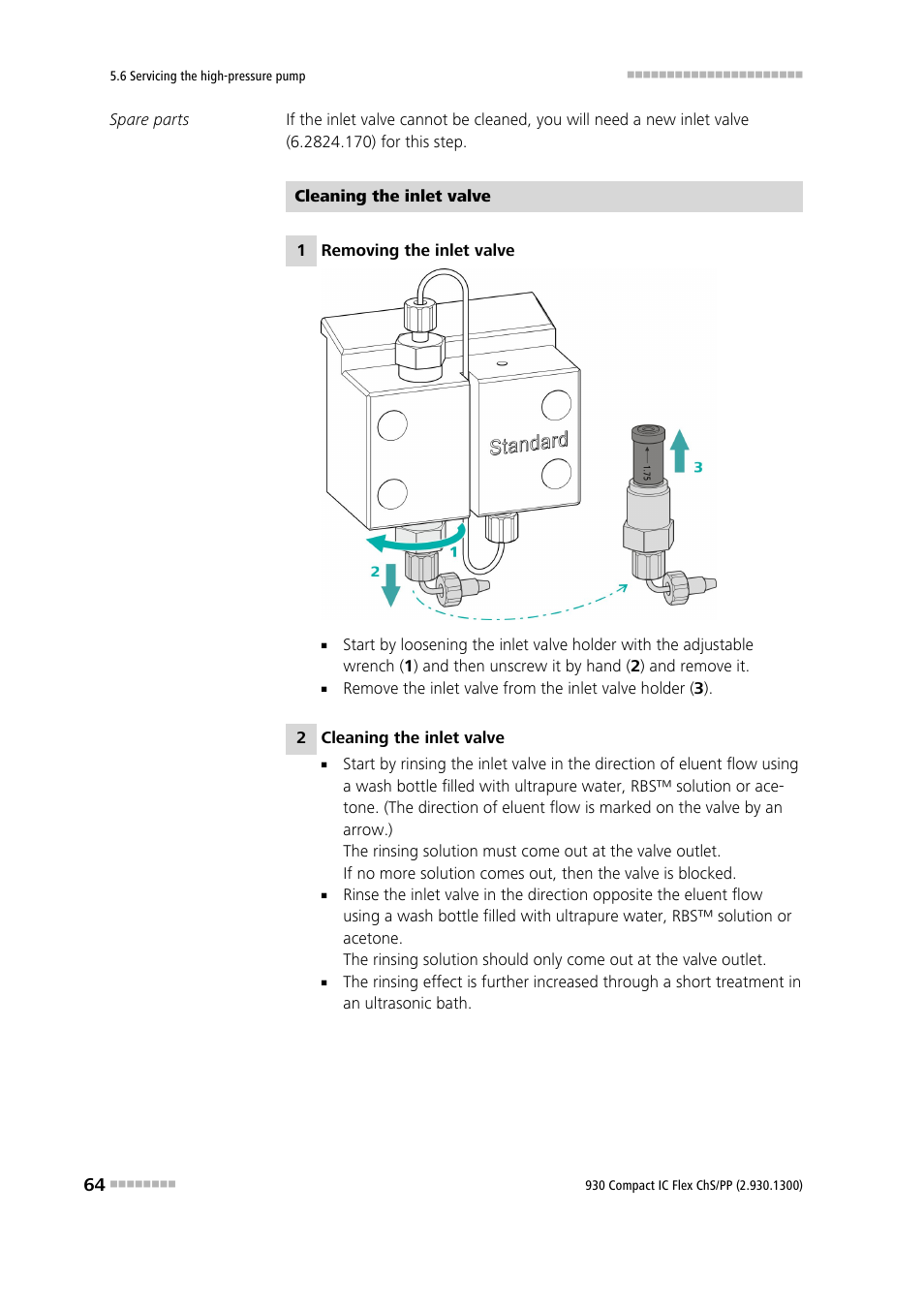 Metrohm 930 Compact IC Flex ChS/PP User Manual | Page 72 / 112