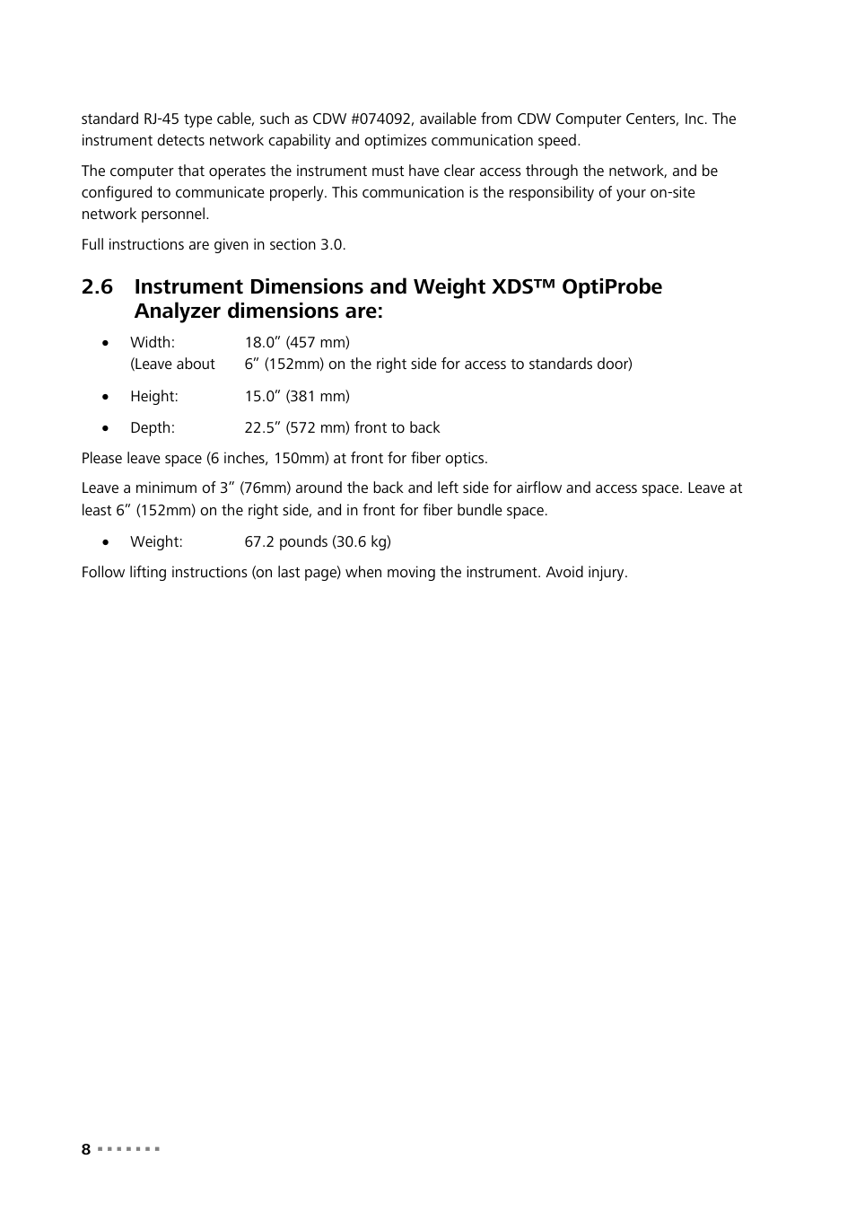 Metrohm NIRS XDS Transmission OptiProbe Analyzer User Manual | Page 10 / 90