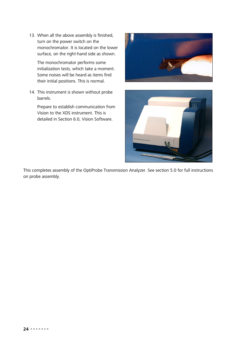 Metrohm NIRS XDS Transmission OptiProbe Analyzer User Manual | Page 26 / 90