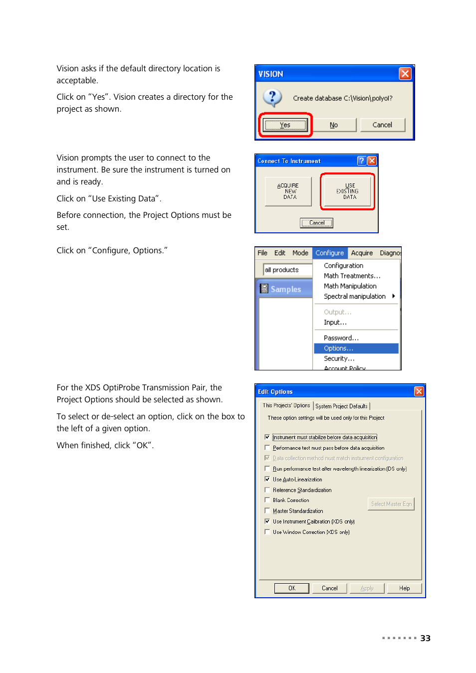 Metrohm NIRS XDS Transmission OptiProbe Analyzer User Manual | Page 35 / 90