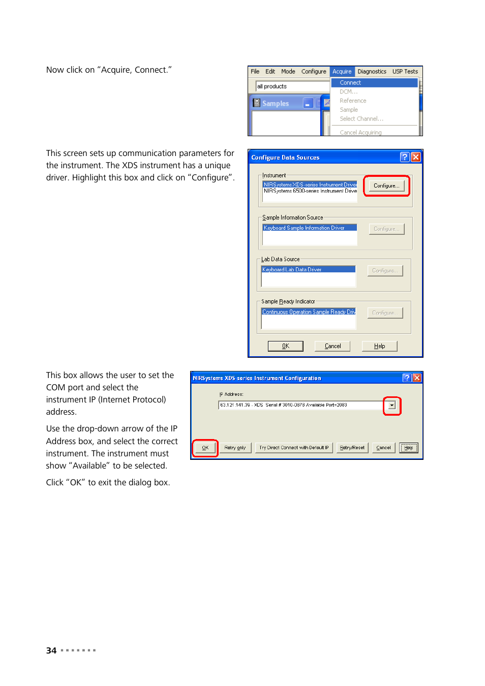 Metrohm NIRS XDS Transmission OptiProbe Analyzer User Manual | Page 36 / 90